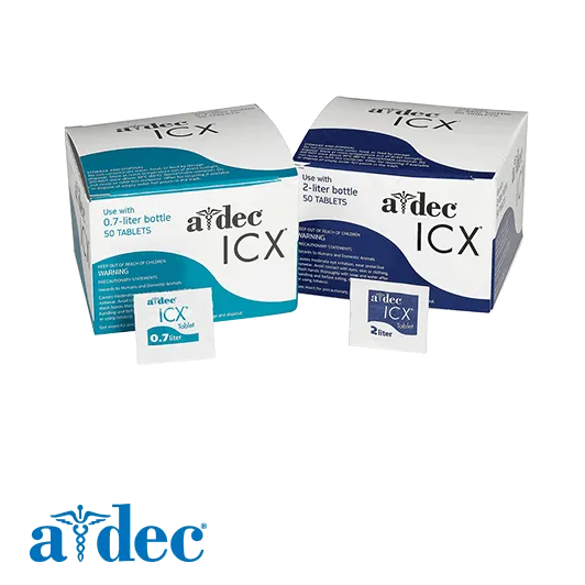 ICX Waterline Treatment Tablets. Simple. Effective. Affordable.