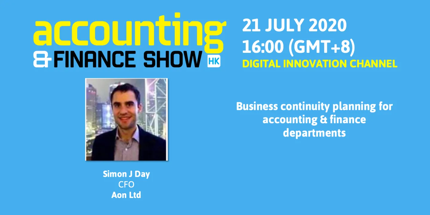 Business continuity planning for accounting & finance departments