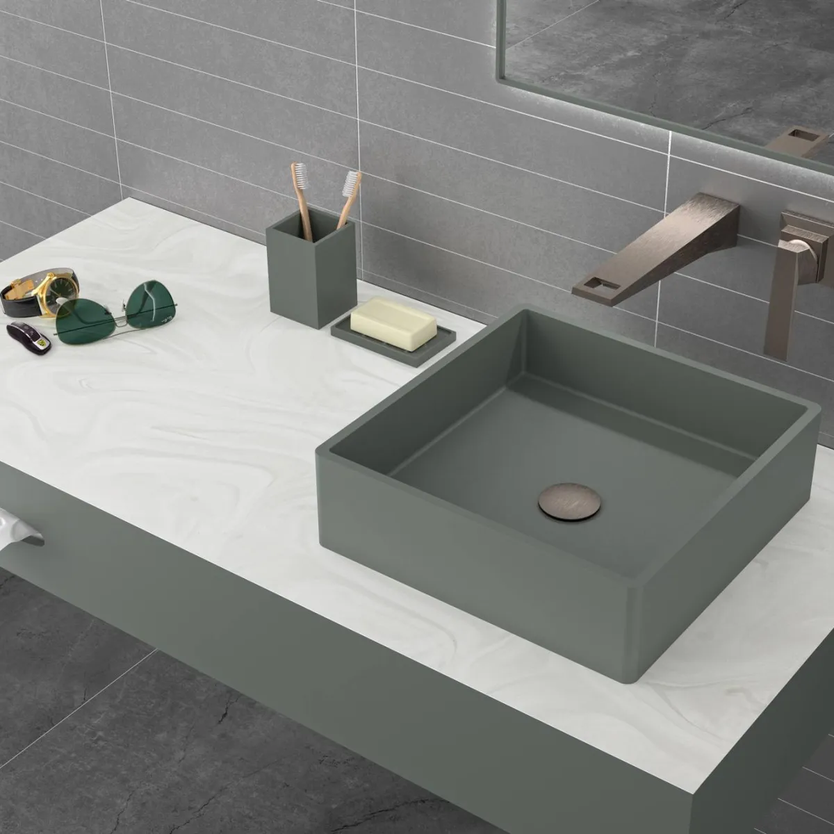 NEW WASHBASINS IN TREND COLORS