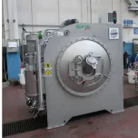 Open pocket rotary machine at high temperature for dyeing, washing and centrifuge of garments, hosiery and seamless mod. ARC/HT