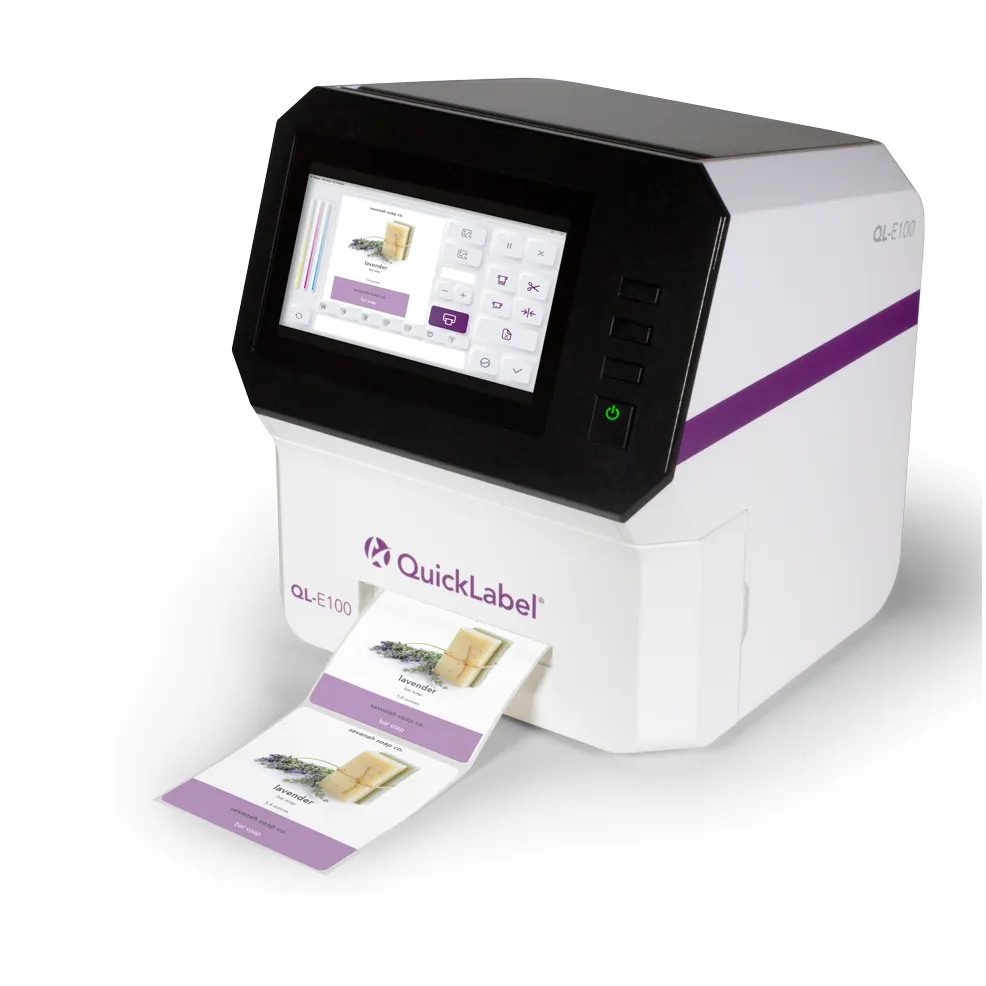 QL-E100 - Imprimante à étiquettes de table à prix abordable