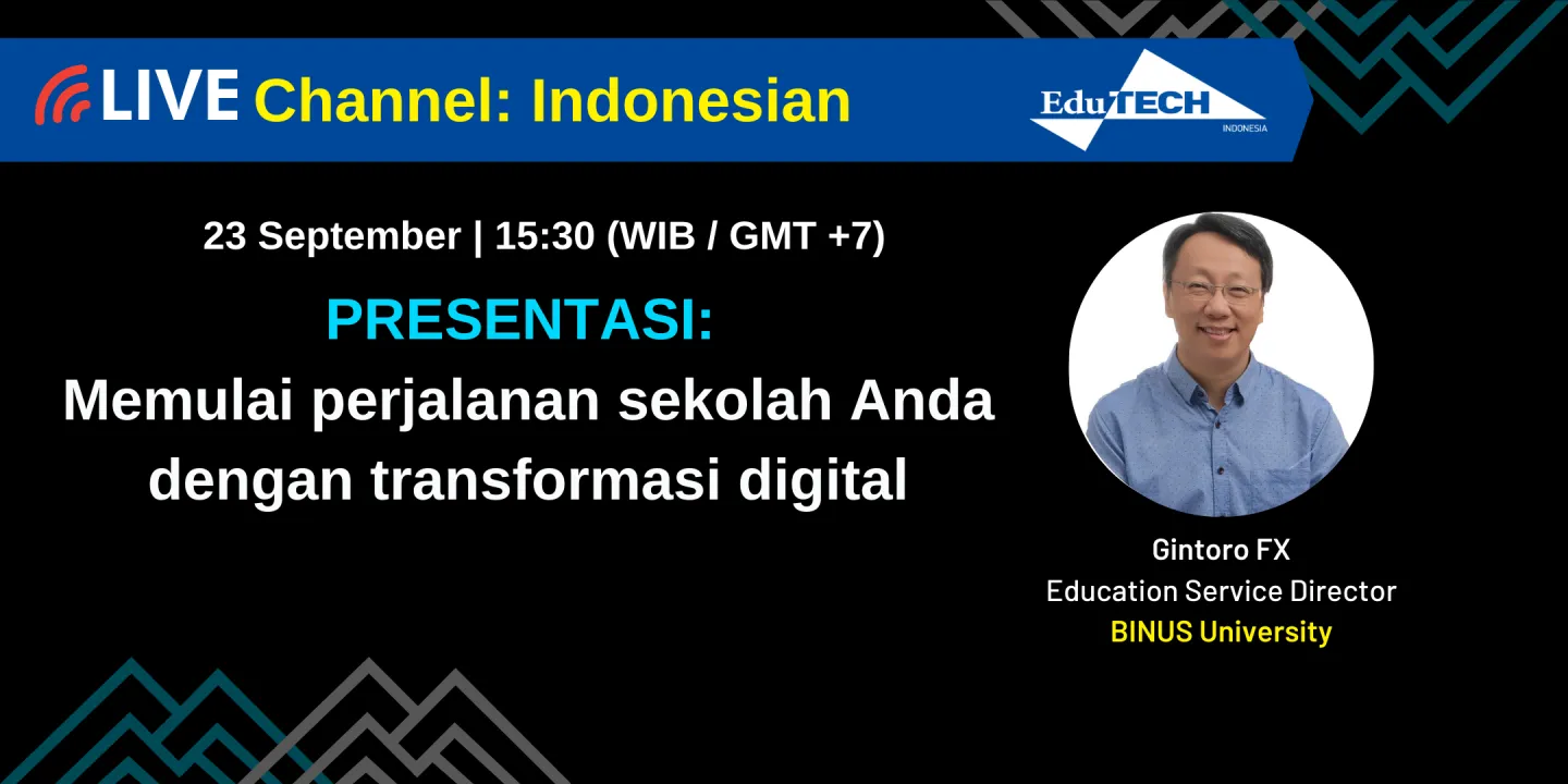 Memulai perjalanan sekolah Anda dengan transformasi digital (Starting your school journey with digital transformation)