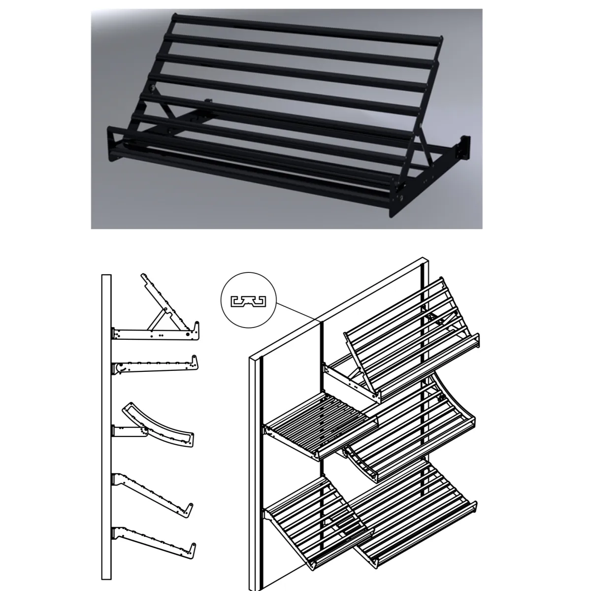 New bread gratings M3