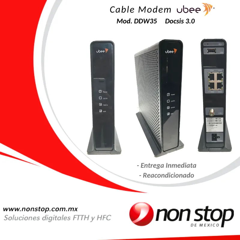 Cable Módem / Gateway Ubee Docsis 3.0