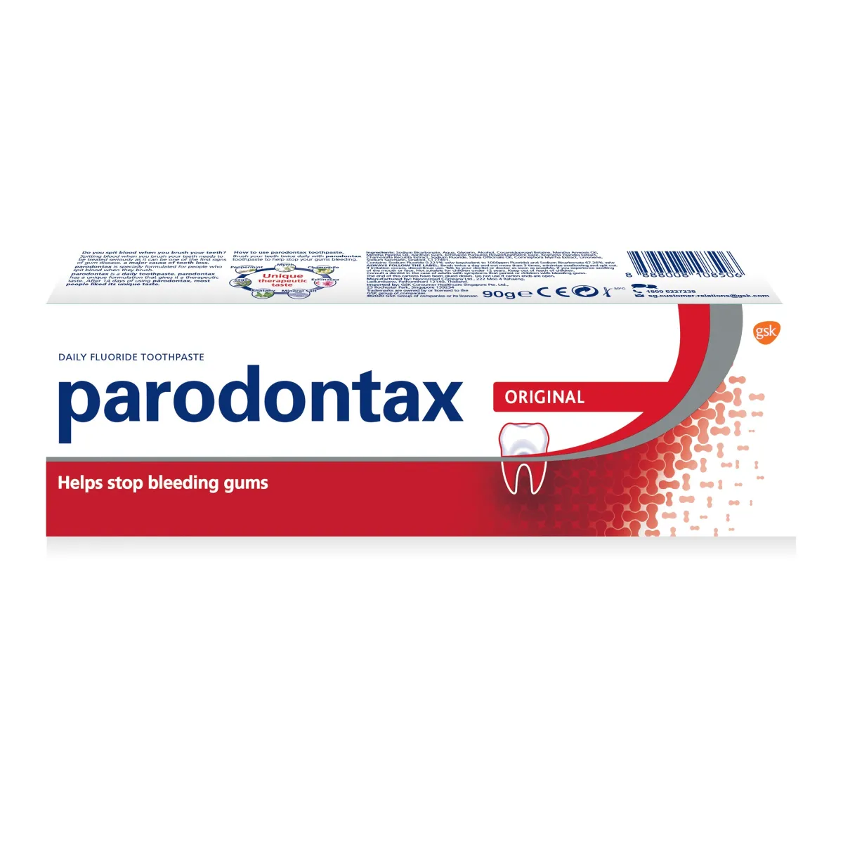 Parodontax toothpaste