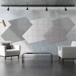 Acoustic Cotton Tiles by Milleforma