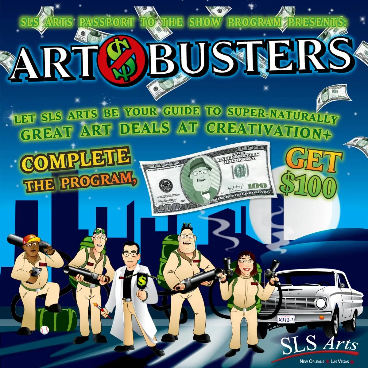 The SLS Arts Passport to the Show Program