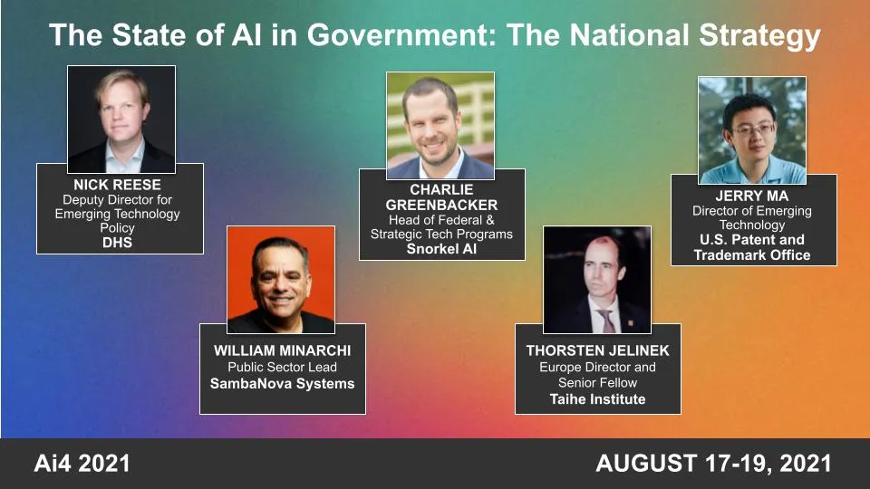 Panel: The State of AI in Government: The National Strategy