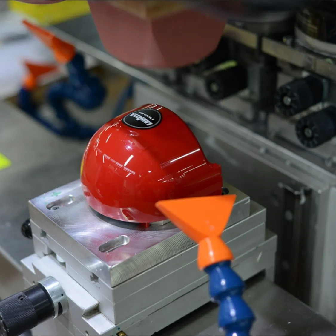 Injection components decoration