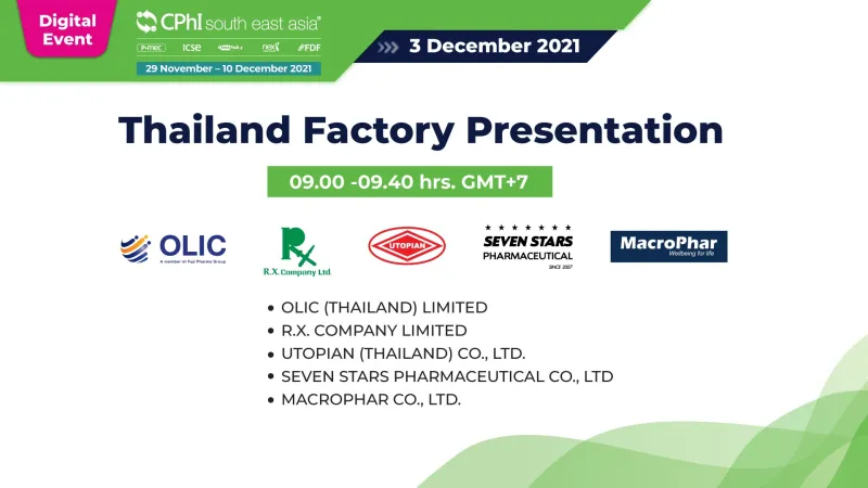 Thailand Factory Presentation