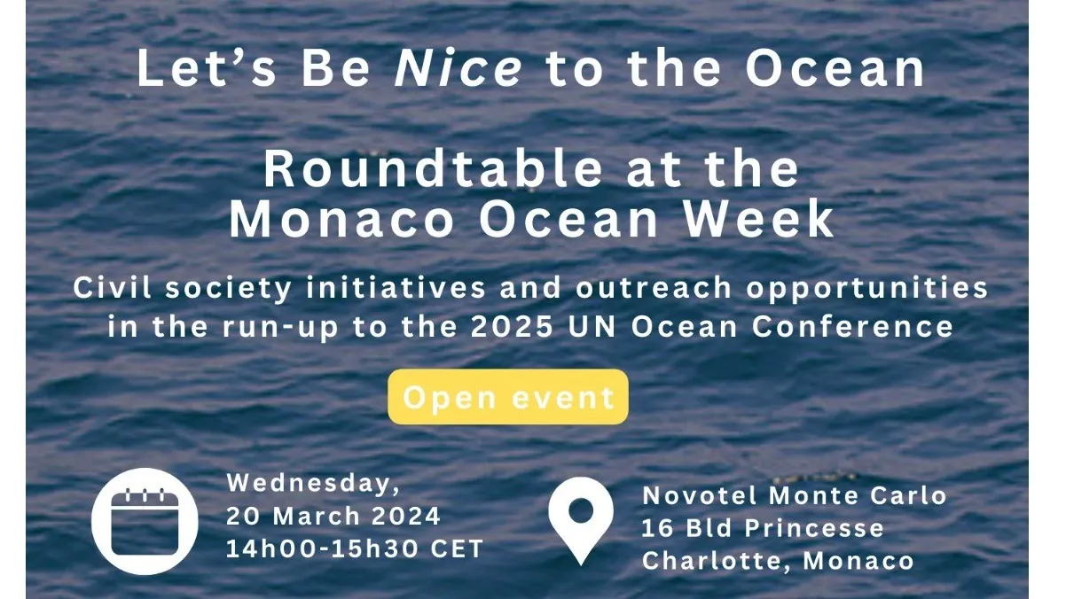 Let’s Be Nice to the Ocean roundtable