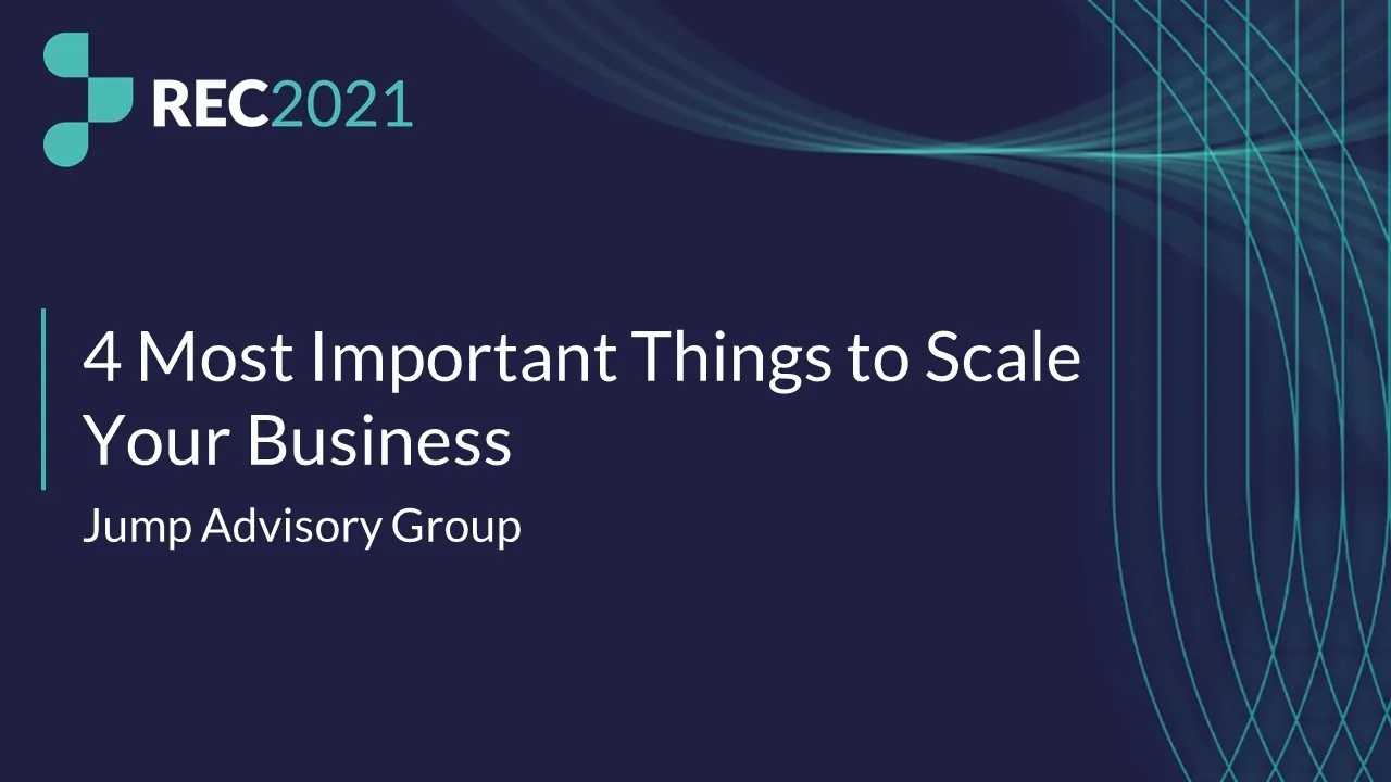 4 Most Important Things to Scale Your Business