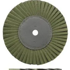 Disques abrasifs de finition, coton, éponge abrasive, disques en acier, disques en sisal et coton sisal.