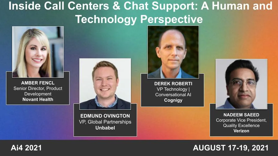 Panel: Inside Call Centers & Chat Support: A Human and Technology Perspective