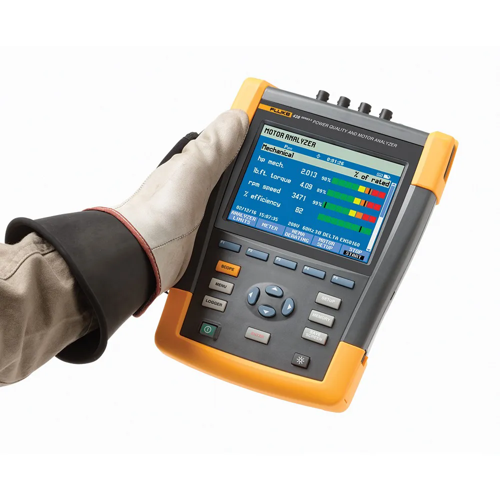 Fluke 438II Power Quality and Motor Analyser