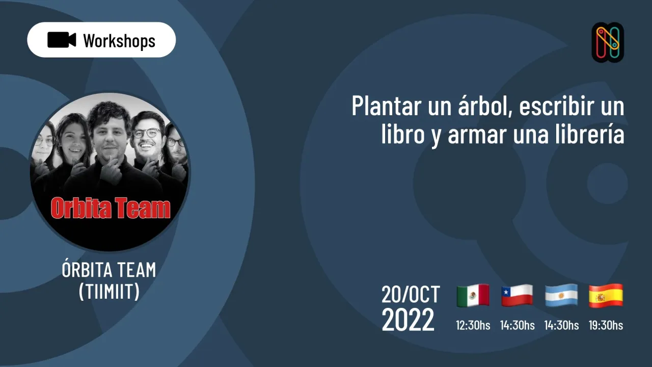Plantar un árbol, escribir un libro y armar una librería