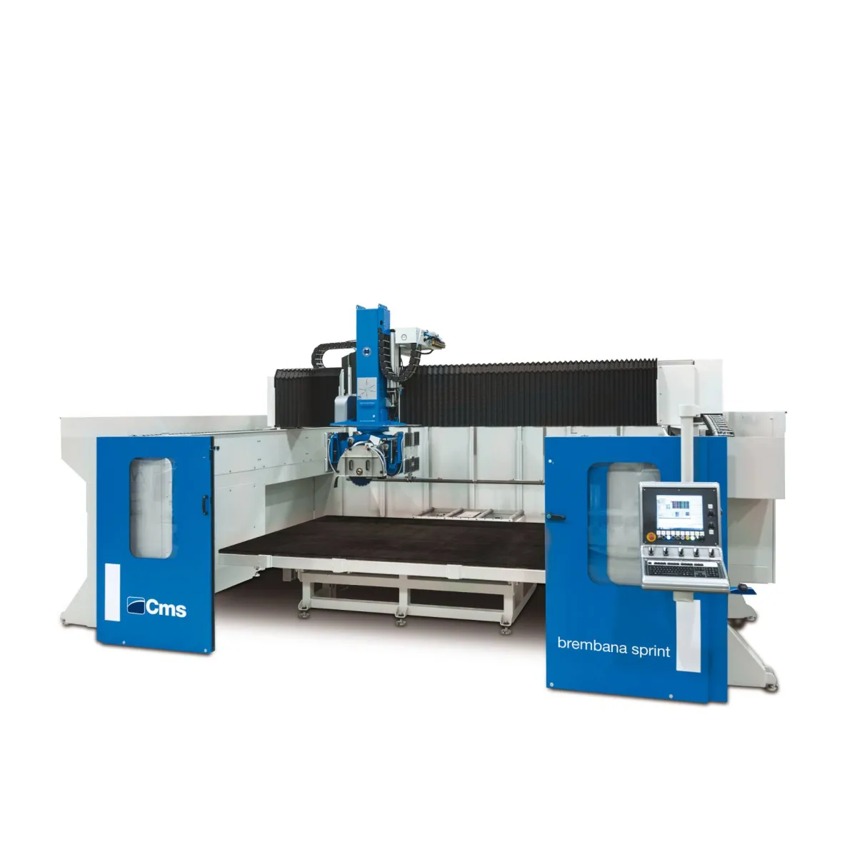 brembana sprint: 5 axes bridge saw