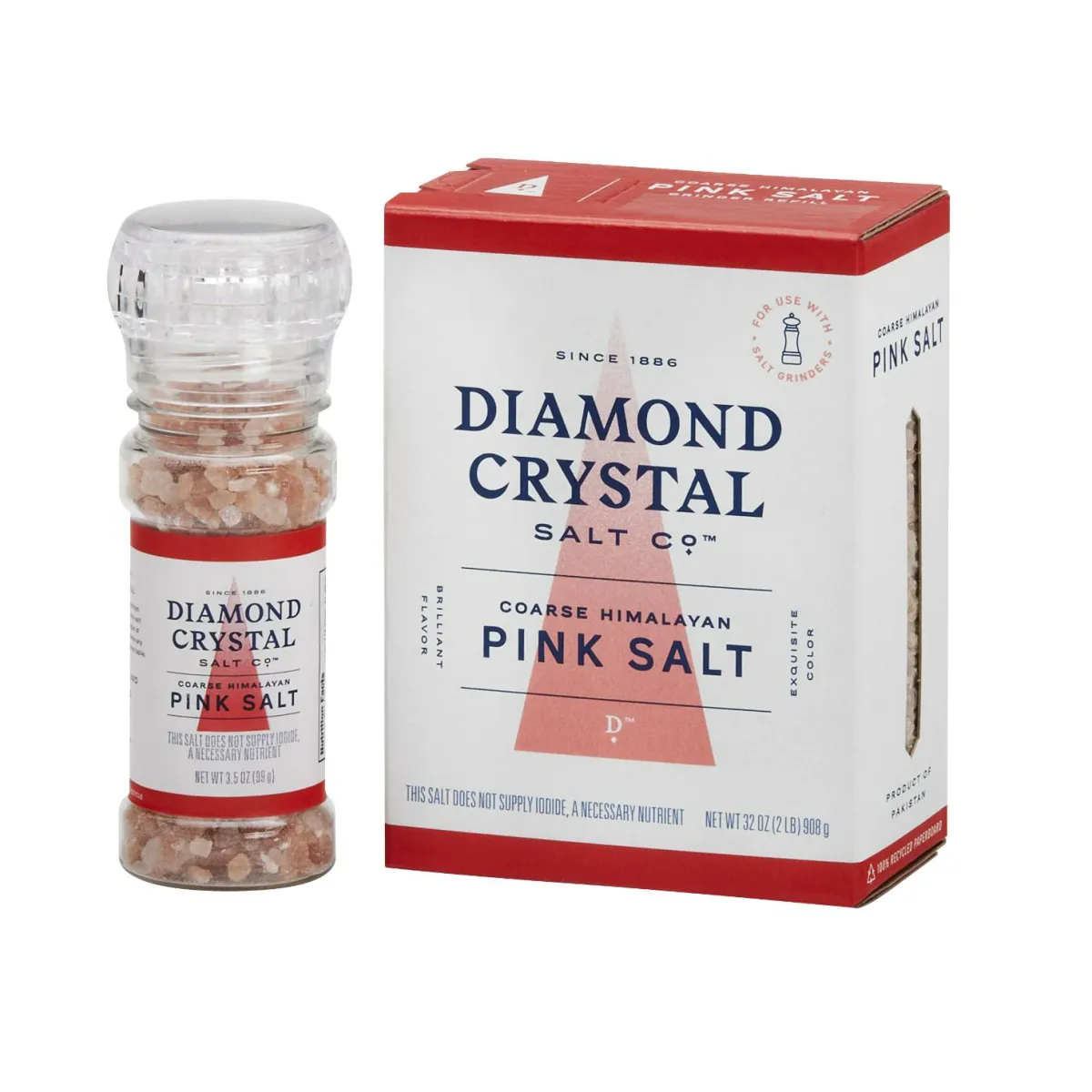 Diamond Crystal Salt Co.® Coarse Himalayan Pink Salt
