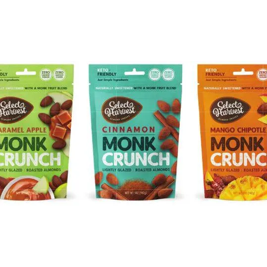 Monk Crunch Almonds