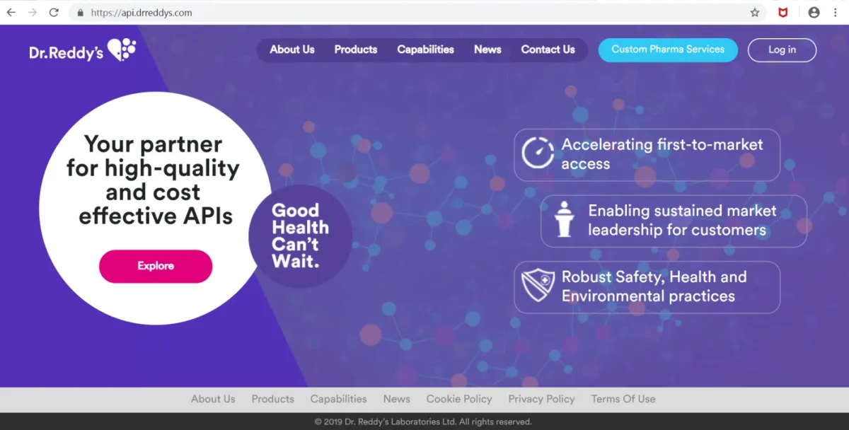 Active pharmaceutical ingredients (APIs)