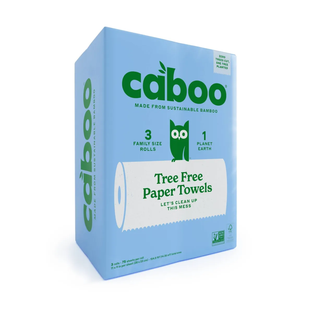 Tree Free Paper Towel 3pk - Plastic free