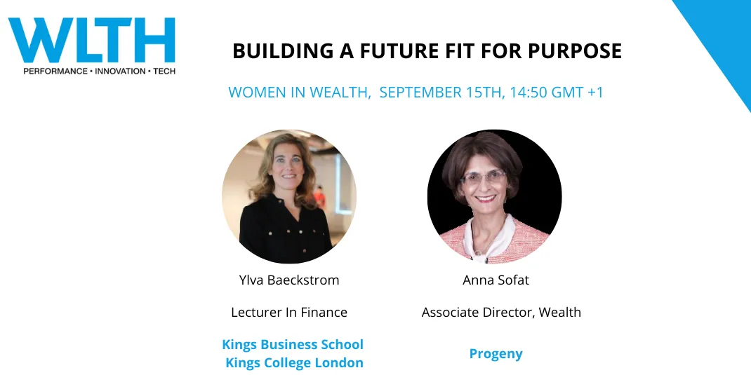 Building a future fit for purpose