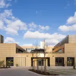 Fire safe & energy efficient: facade subframe system ALWI with aluminum L-shaped Flex wall brackets