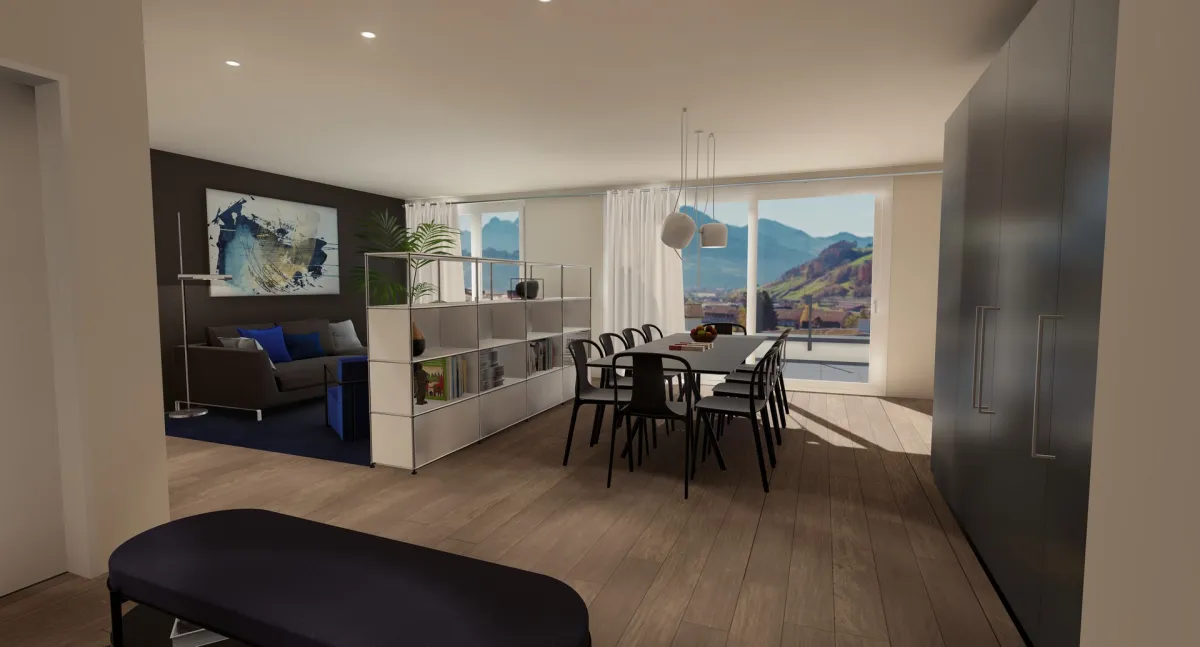 Virtual Reality at the push of a button