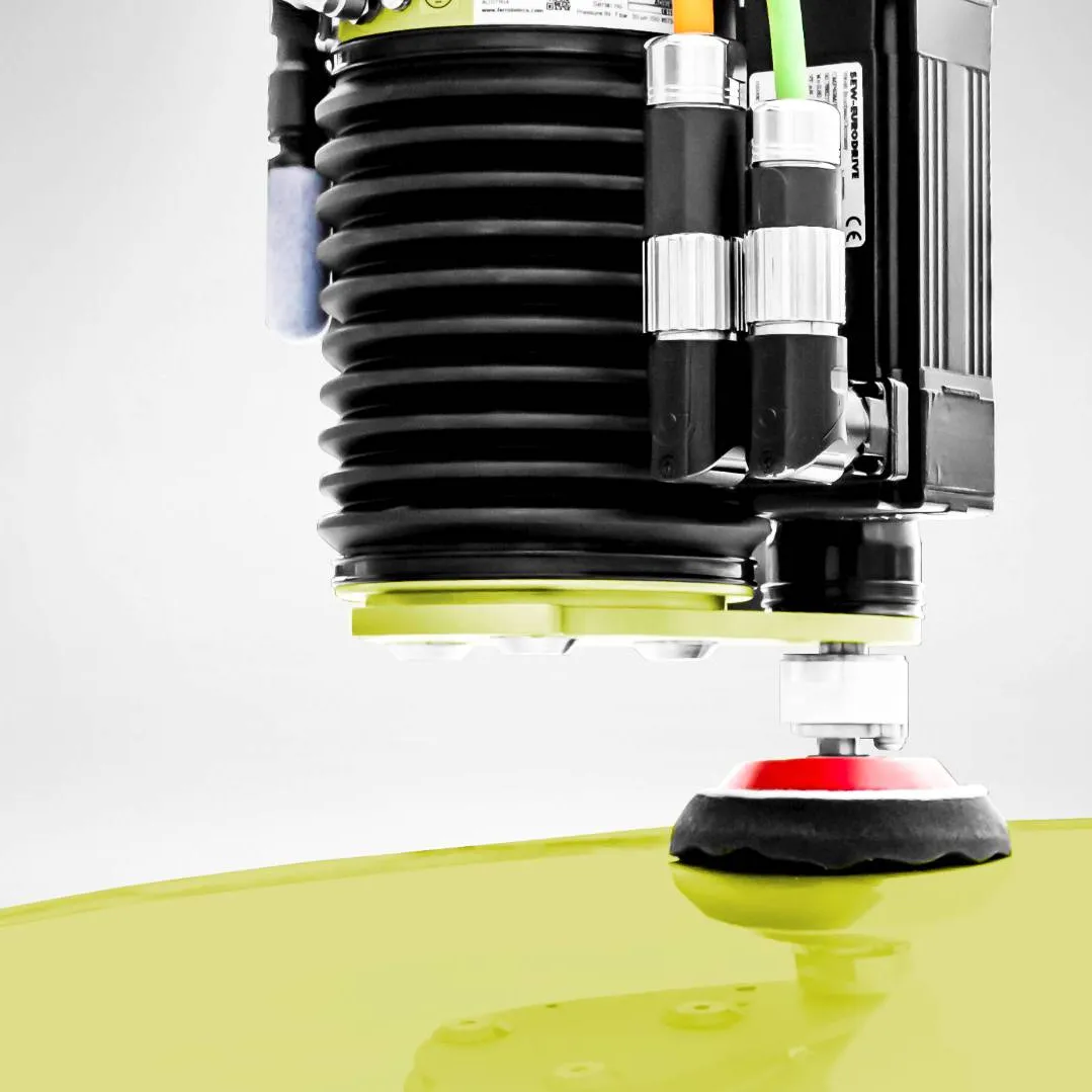 Robot de retouche de défauts peinture