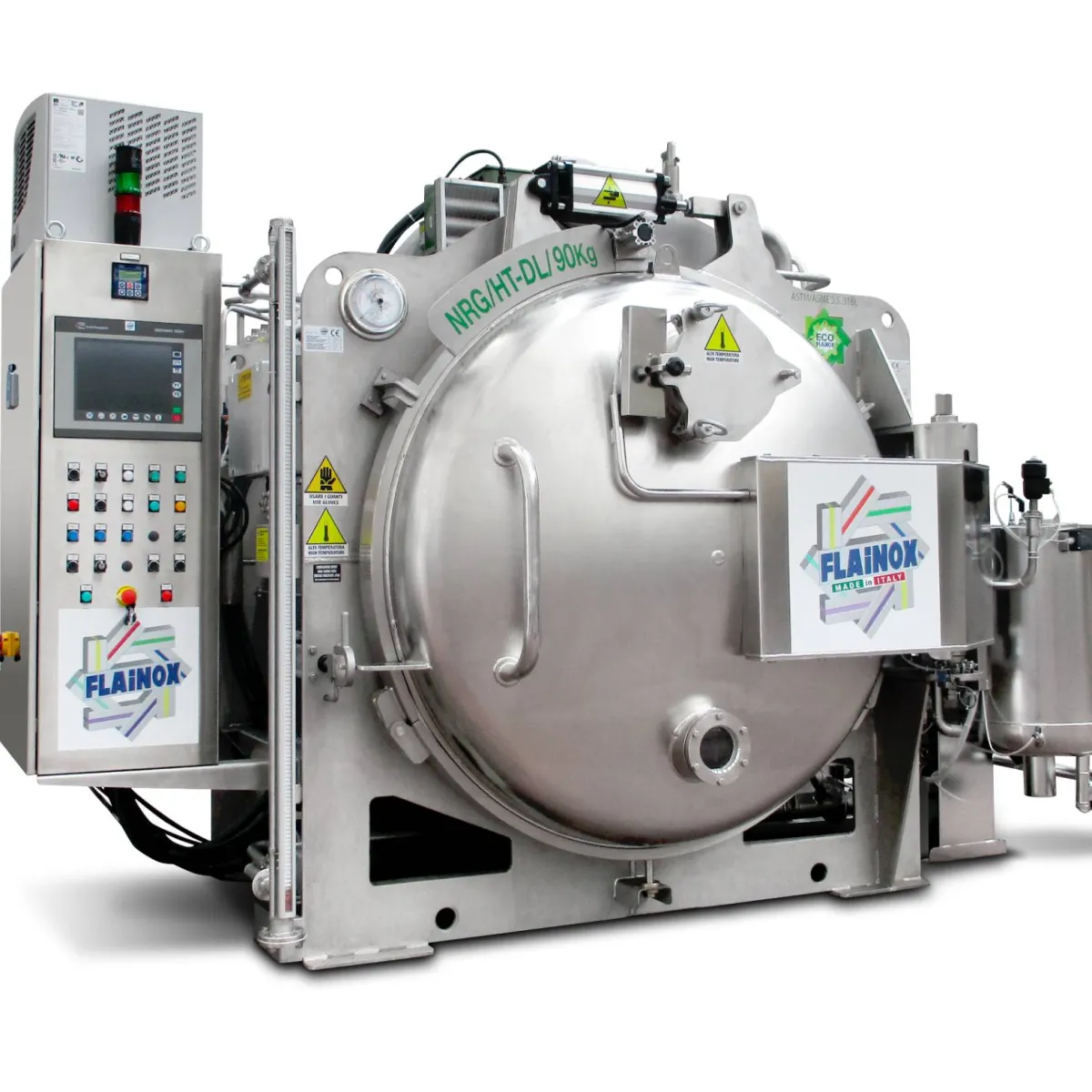 Rotary dye-extractor for garments, socks and seamless at high temperature mod. NRG/HT