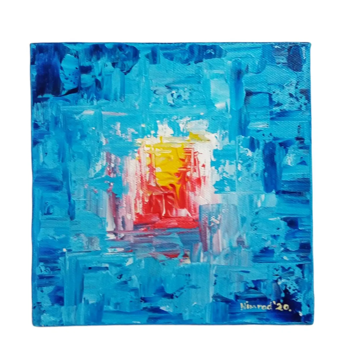 Small Abstract Paintings, 20x20cm