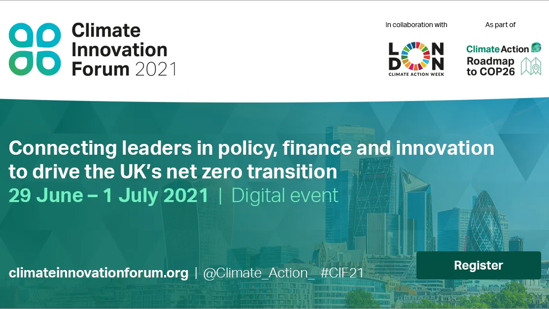 Climate Innovation Forum Day 2: Green, Clean & Resilient Cities will begin at 10:50 am BST