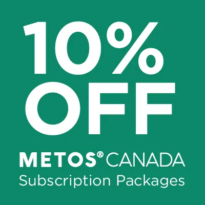10% OFF Subscription Packages | METOS® Canada