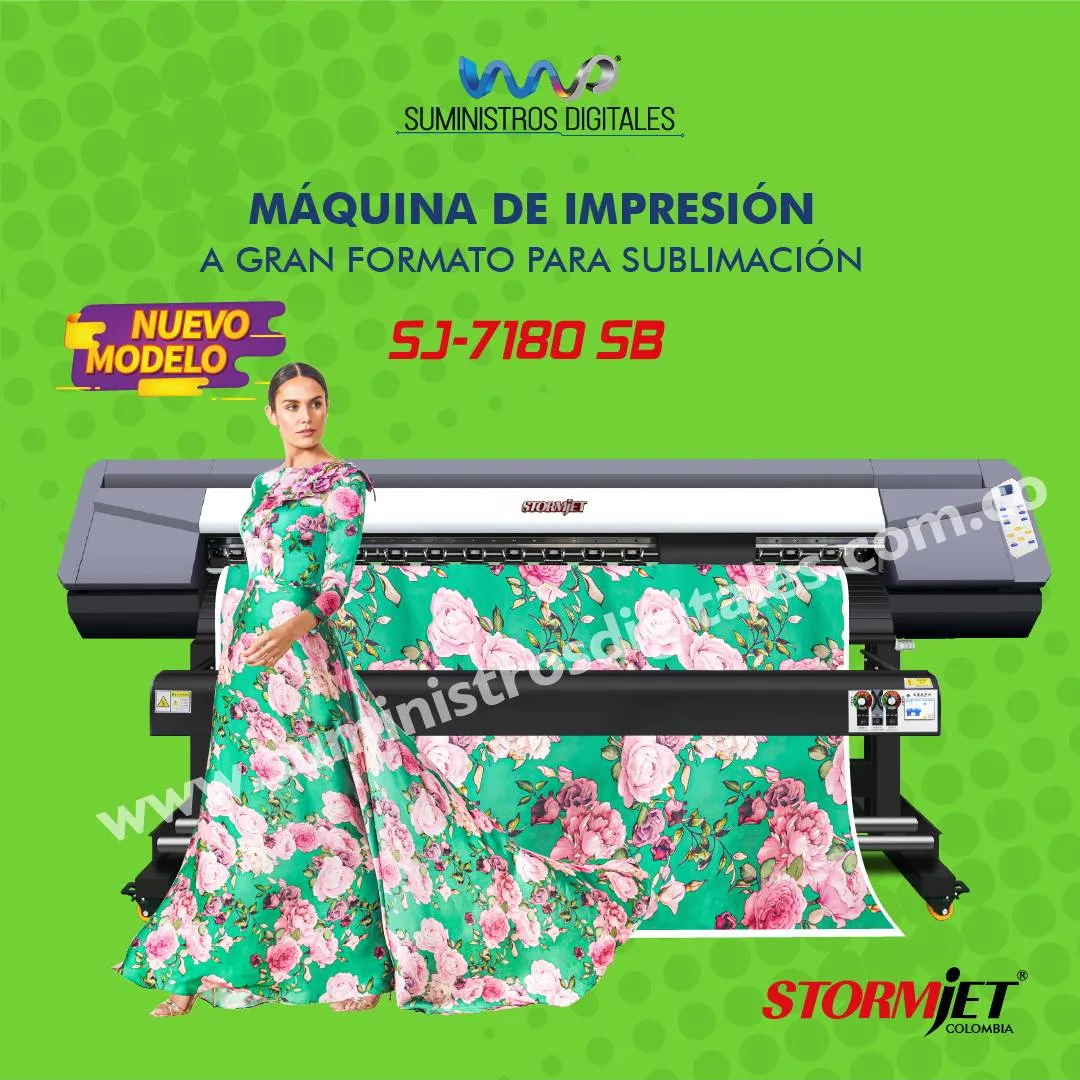 SJ-7180 SB IMPRESORA A GRAN FORMATO PARA SUBLIMACION
