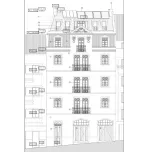 Building with approved project