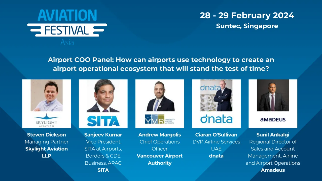Panel: How can airports use technology to create an airport operational ecosystem that will stand the test of time?