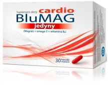 BluMAG cardio (magnesium oxide, vit. B6, fish oil)