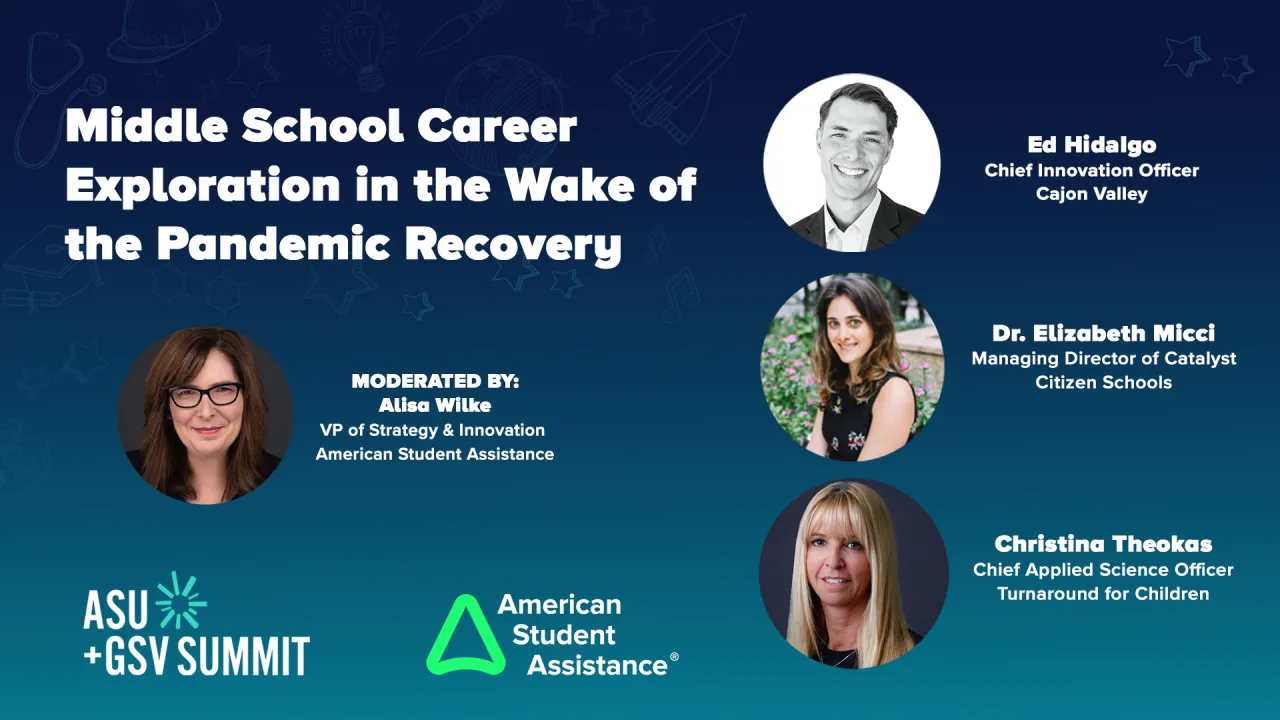 Middle School Career Exploration in the Wake of the Pandemic Recovery