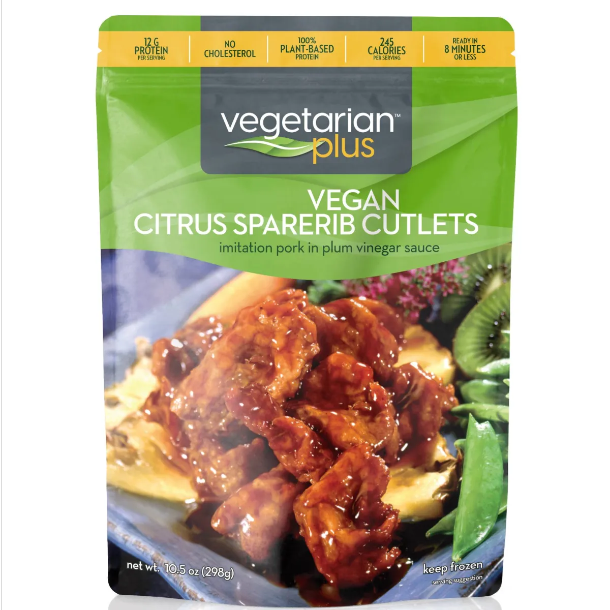 Vegan Citrus Sparerib Cutlets