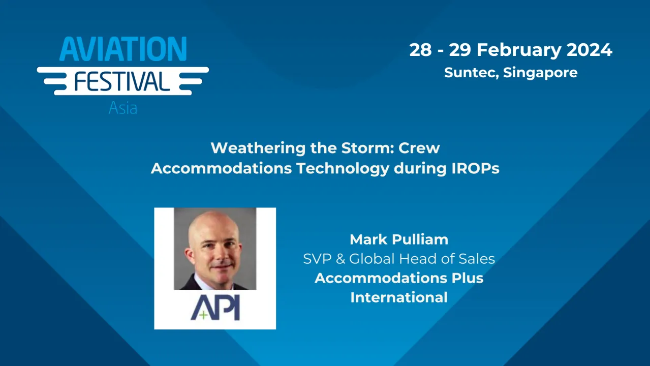 Weathering the Storm: Crew Accommodations Technology during IROPs.