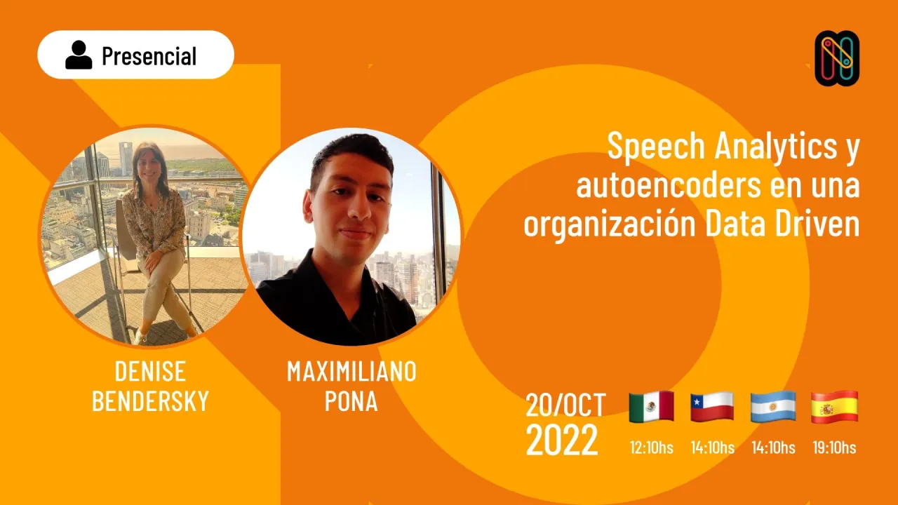 Speech Analytics y autoencoders en una organización Data Driven