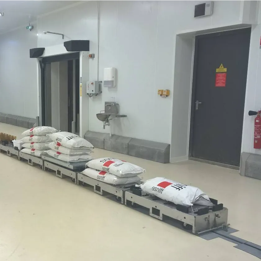 Convoyeur tracteur de chariot Gamme "TOWFROST"