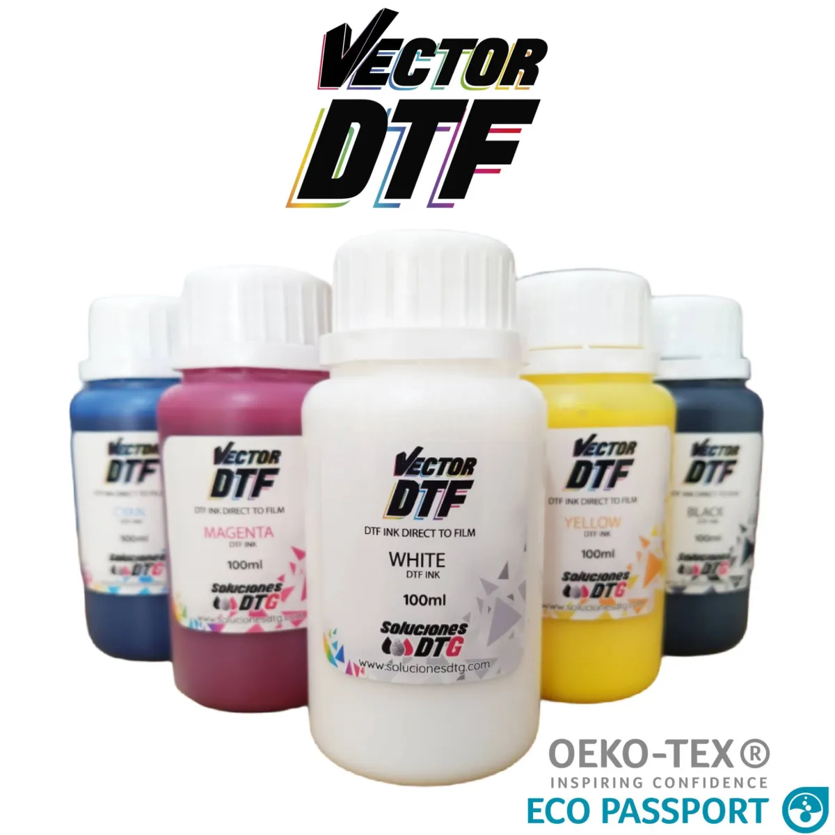 DTF INK Digital Printing Textile Printed Cotton Polyester Leather Jean silk Antifluid