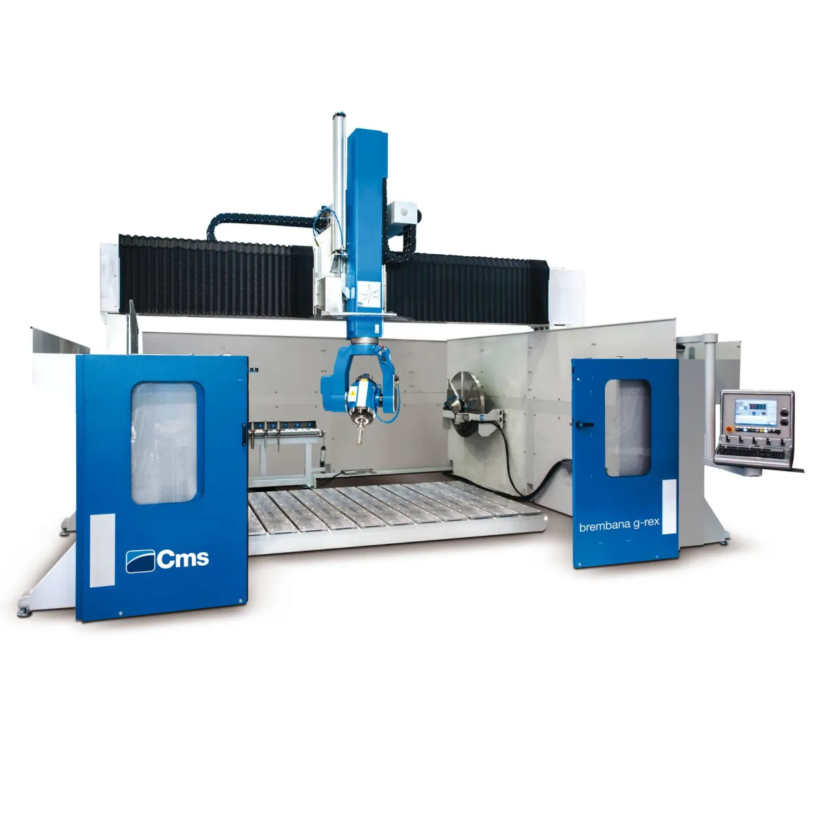 brembana g-rex: 5/6 axes CNC machine
