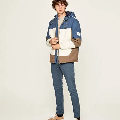 COUPE-VENT COLOR BLOCK PETE