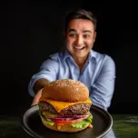 Plantasia Foods-Microwavable, 60-Second, Heat-and-Ready Plant-Based Burger