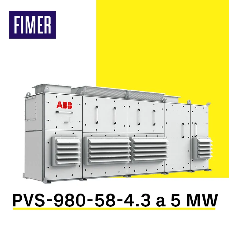 PVS980-58, 4.3 – 5MVA