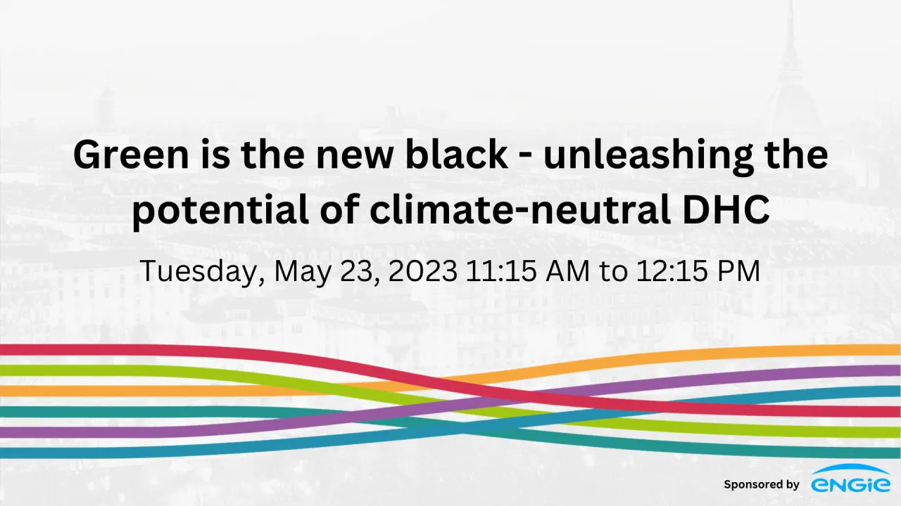 Green is the new black - Unleashing the potential of climate-neutral DHC