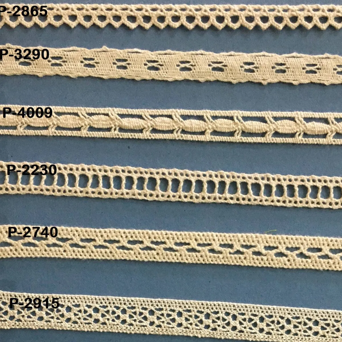 TORCHON LACES AND ALLOVERS/ BOLILLO TRIMS