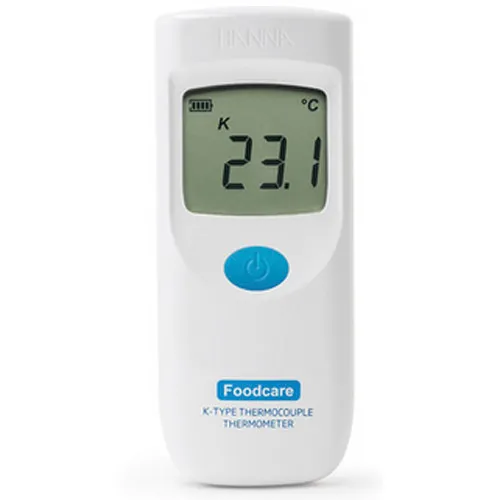 Thermomètre compact étanche à thermocouple type K